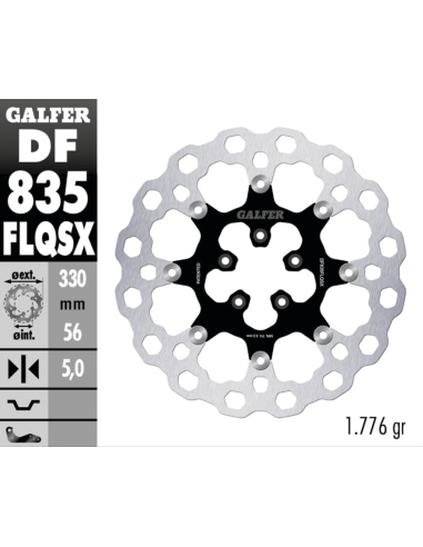 DISCHI FRENO GALFER "BIG CUBIQ"