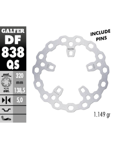 DISCHI FRENO GALFER "BIG CUBIQ" 2