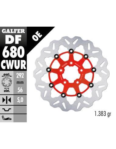DISCHI FRENO FLOTTANTI GALFER "WAVE"