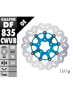 DISCHI FRENO FLOTTANTI GALFER "WAVE" 2