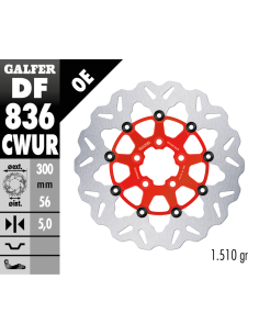 DISCHI FRENO FLOTTANTI GALFER "WAVE" 2