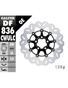 DISCHI FRENO FLOTTANTI GALFER "WAVE" 2
