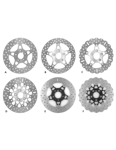 DISCHI FRENO CUSTOM EBC IN ACCIAIO INOX
