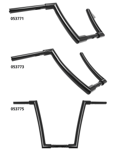 MANUBRI APE HANGERS GENUINE ZODIAC STILE CHICANO 2