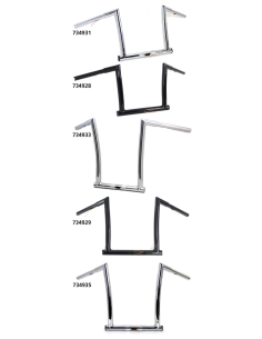 MANUBRI PHAT CHIZELED PER ROAD GLIDE 2