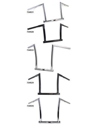 MANUBRI PHAT CHIZELED PER ROAD GLIDE