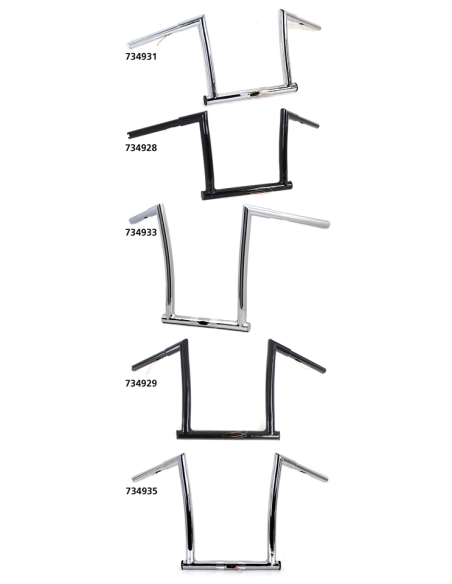 MANUBRI PHAT CHIZELED PER ROAD GLIDE