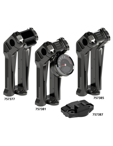 KIT RISER CLUB STYLE RICK'S PER MANUBRI DA 1 1/4"