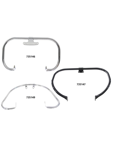 PROTEZIONE/PARAMOTORE PER BIG TWIN VINTAGE