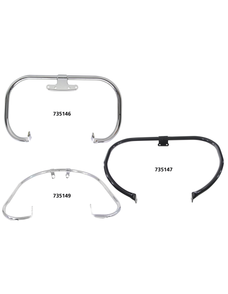 PROTEZIONE/PARAMOTORE PER BIG TWIN VINTAGE