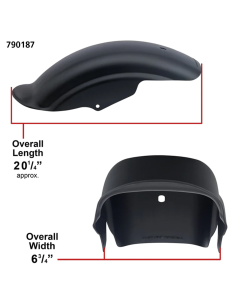 PARAFANGO POSTERIORE TSUNAMI DI LOWBROW CUSTOMS PER SPORSTER 2