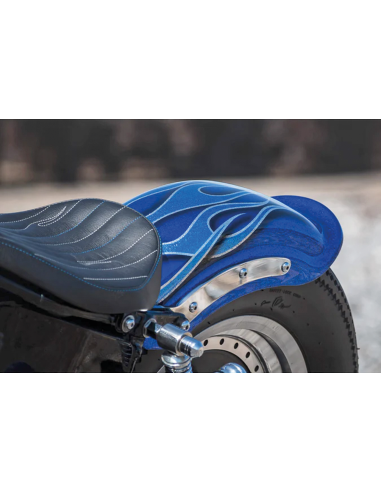 PARAFANGO POSTERIORE E SUPPORTI ROGUE DI LOWBROW CUSTOMS PER BIG TWIN 1958-1984