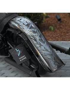 PARAFANGO POSTERIORE TOMMY &SONS PER SOFTAIL STILE CHICANO 2