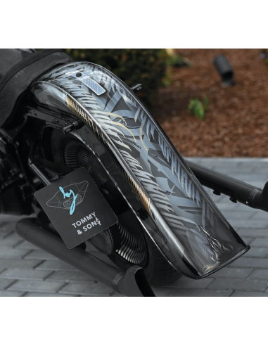 PARAFANGO POSTERIORE TOMMY &SONS PER SOFTAIL STILE CHICANO