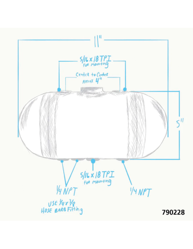 SERBATOI OLIO UNIVERSALI LOWBROW CUSTOMS
