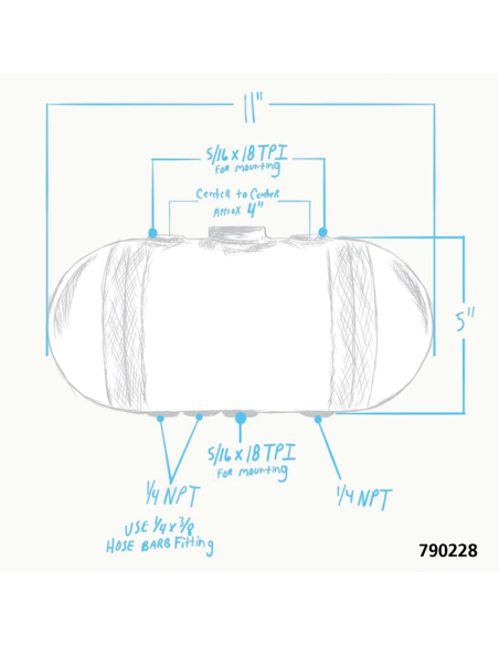 SERBATOI OLIO UNIVERSALI LOWBROW CUSTOMS