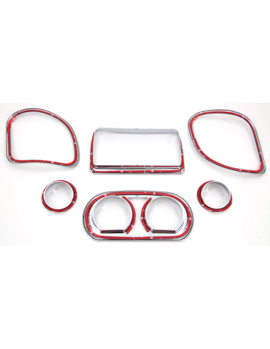 KIT PROFILI CROMATI PER CARENATURA INTERNA ROAD GLIDE