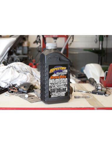OLIO MOTORE SPECTRO PLATINUM SINTETICO SAE 20W50 PER HARLEY-DAVIDSON E ALTRI BICILINDRICI AMERICANI