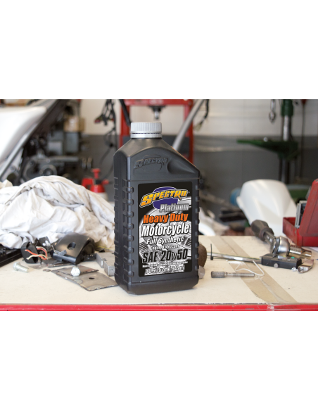 OLIO MOTORE SPECTRO PLATINUM SINTETICO SAE 20W50 PER HARLEY-DAVIDSON E ALTRI BICILINDRICI AMERICANI