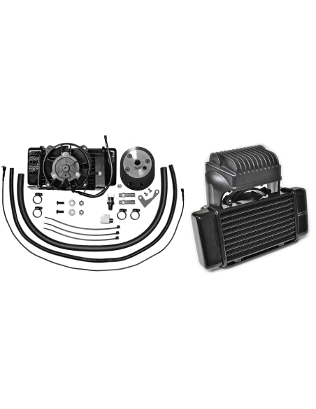 RADIATORE JAGG A MONTAGGIO BASSO CON VENTOLA ASSISTITA