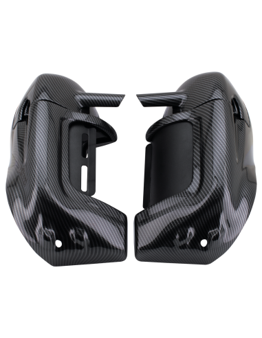 CARENATURA INFERIORE ASPETTO CARBONIO CON PORTAOGGETTI