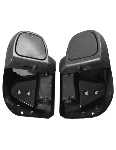 CARENATURA INFERIORE ASPETTO CARBONIO CON PORTAOGGETTI