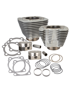 Kit S&s 3,5" bigbore 883xl86-22 argento