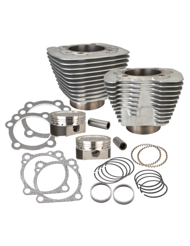 Kit S&s 3,5" bigbore 883xl86-22 argento