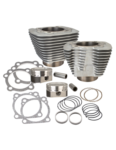 Kit S&s 3,5" bigbore 883xl86-22 argento