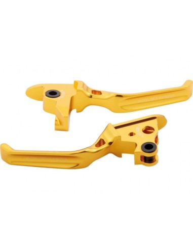 Arlen Ness Method Hand Levers Gold...