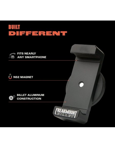FREAKMOUNT Supporto magnetico per telefono moto - Compatibile con Harley Davidson