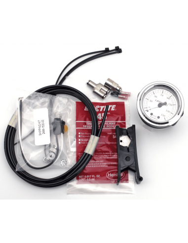 Strumento da 0-150psi con sfondo bianco e cornice cromata