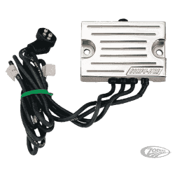 REGOLATOR COMPU-FIRE IN ALLUMINIO BILLET CROMATO