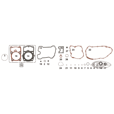 GUARNIZIONI E PARAOLI PER XG750 E XG750A STREET ROD