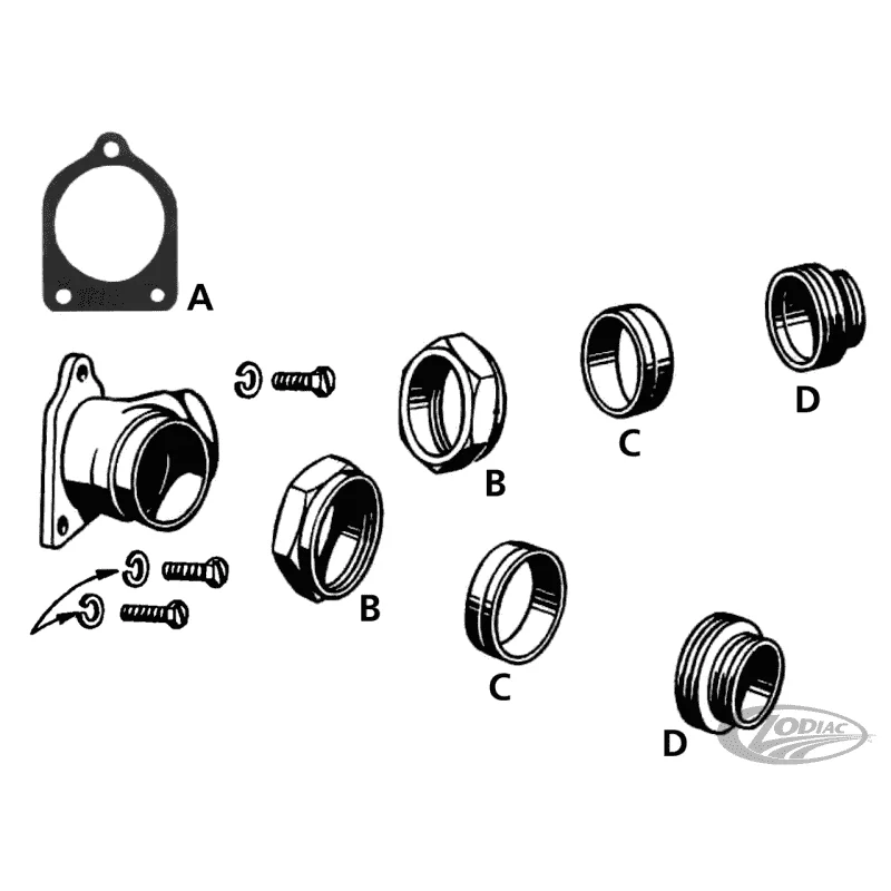 SET COMPLETI E GUARNIZIONI SINGOLE PER KNUCKLEHEAD