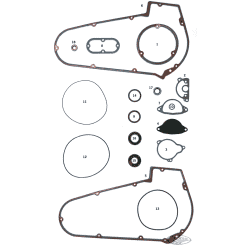 GUARNIZIONI, O-RING E PARAOLI PER PRIMARIA IN ALLUMINIO BIG TWIN 4 MARCE 1965-1986