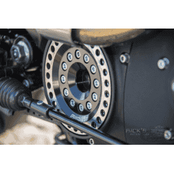 COPERCHIO PIGNONE, INSERTI E PULEGGE DISASSATE RICK'S PER SPORTSTER 2