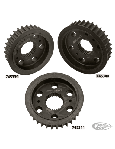 PULEGGE ANTERIORI ANDREWS PER MILWAUKEE EIGHT