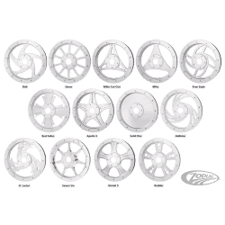 PULEGGE RICK'S IN ALLUMINIO BILLET