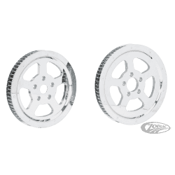 PULEGGIA POSTERIORE IN ALLUMINIO DA 1 1/8" PER BIG TWIN