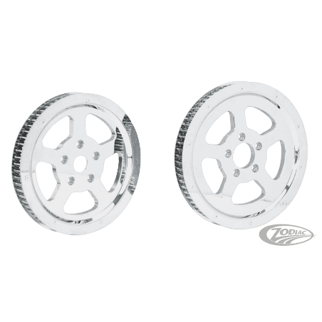 PULEGGIA POSTERIORE IN ALLUMINIO DA 1 1/8" PER BIG TWIN