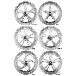 RUOTE RICK'S IN ALLUMINIO BILLET IN TRE PEZZI 2