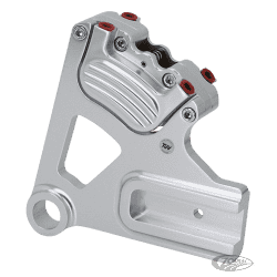 KIT PINZA FRENO POSTERIORE GMA BILLET A QUATTRO PISTONI PER DYNA GLIDE