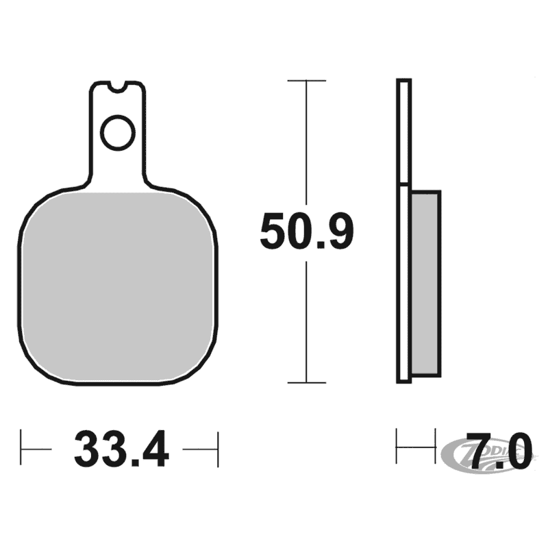 PASTIGLIE FRENO PER PINZE AFTERMARKET