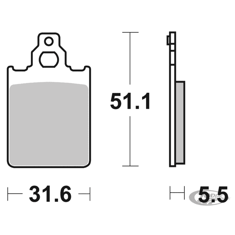 PASTIGLIE FRENO PER PINZE AFTERMARKET