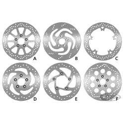 DISCHI FRENO SBS IN UN PEZZO