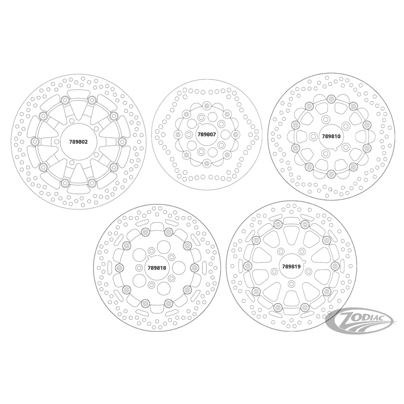 DISCHI FRENO FLOTTANTI SBS