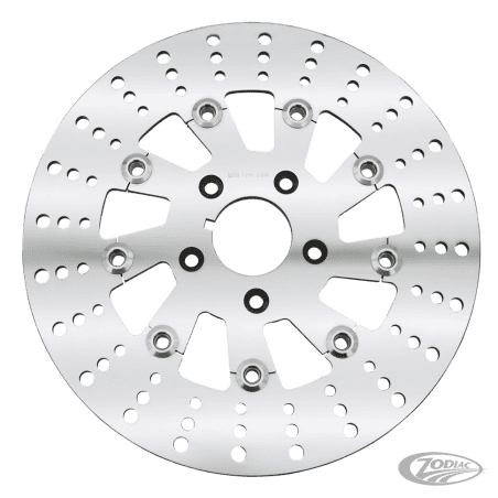 DISCHI FRENO FLOTTANTI LUCIDATI, IN ACCIAIO FORATI