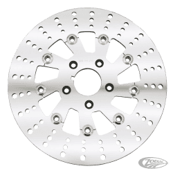 DISCHI FRENO FLOTTANTI LUCIDATI, IN ACCIAIO FORATI
