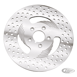 DISCHI FRENO REVOLUTION "DIREZIONALI" FORATI, LUCIDATI